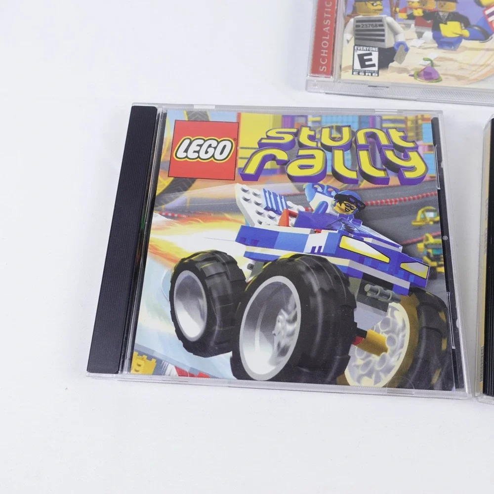 LEGO PC (CD-ROM) 3 Game Lot: LEGO Island 2, LEGO Stunt Rally, And LEGO Chess